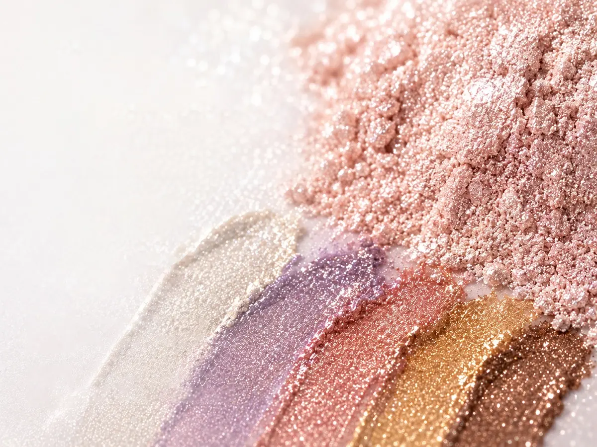 Mica Powder with pearlescent and shimmer effects
