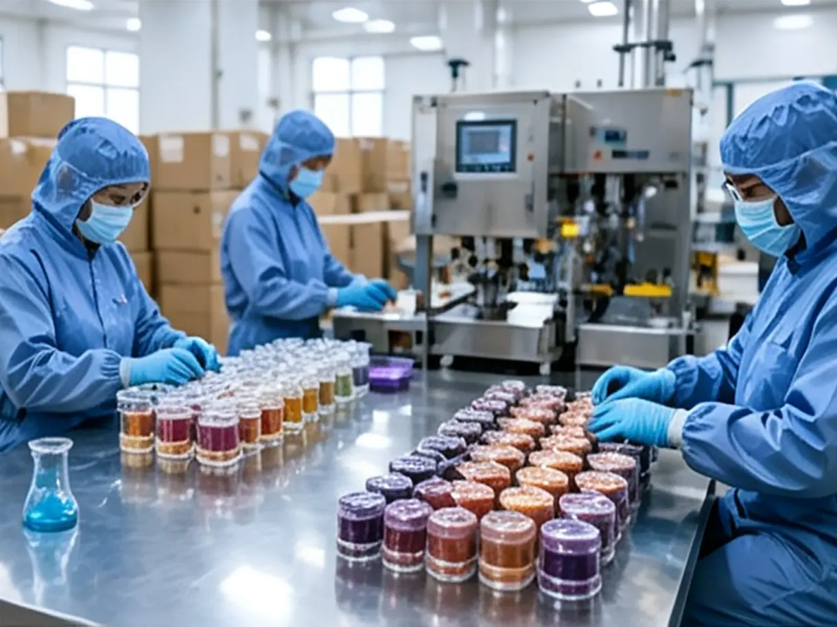 Pigment packaging and OEM production service