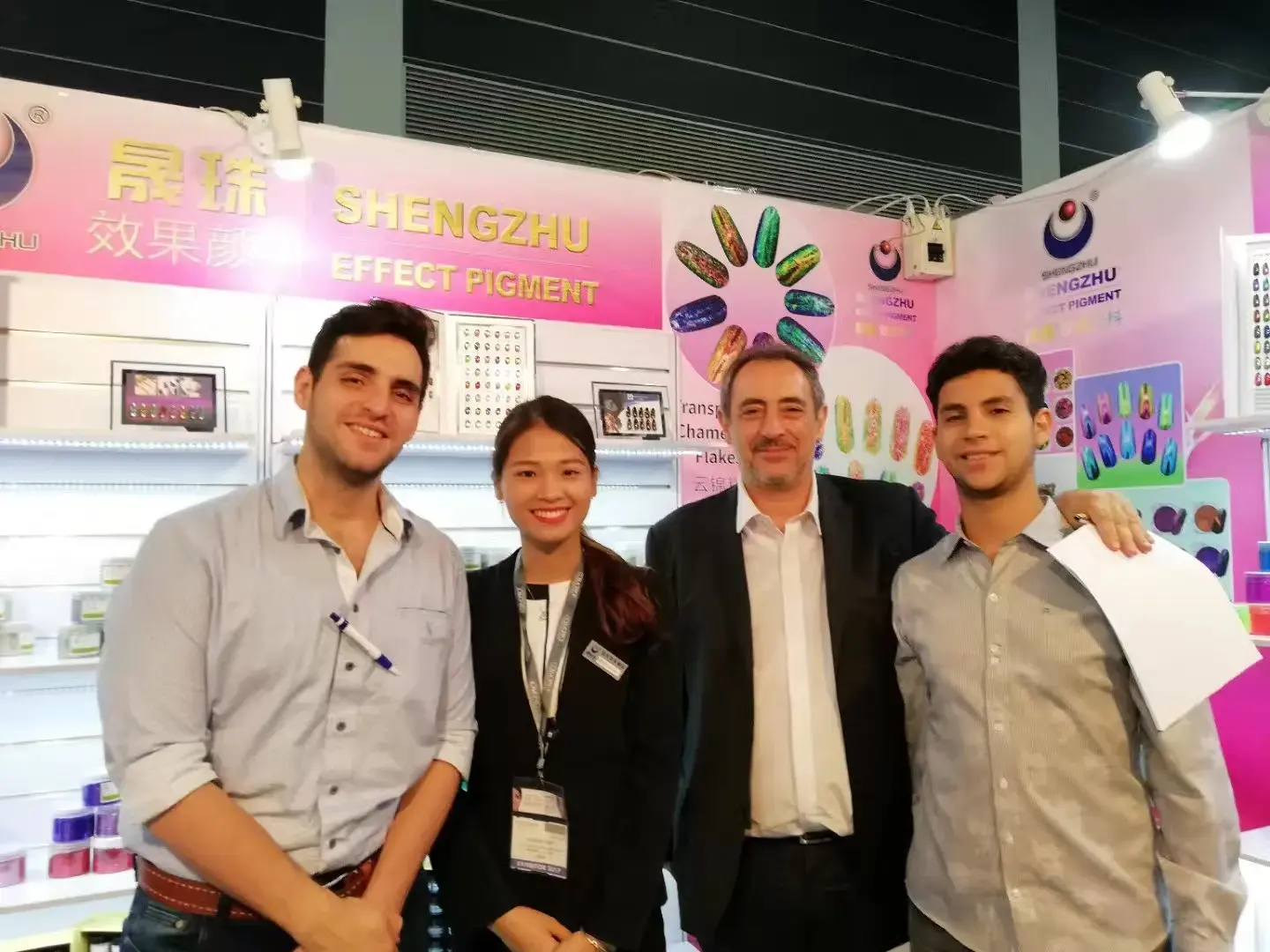 SHENGZHU team meeting with international customers